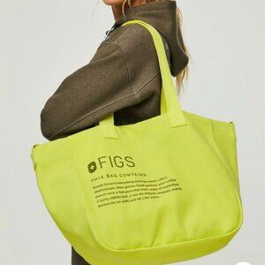 FIGS Canvas Fabric Tote Bag Limited Edition